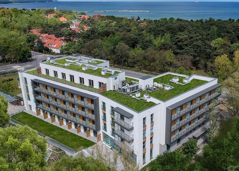 Pomeranian Voivodeship Sopot Aerial view