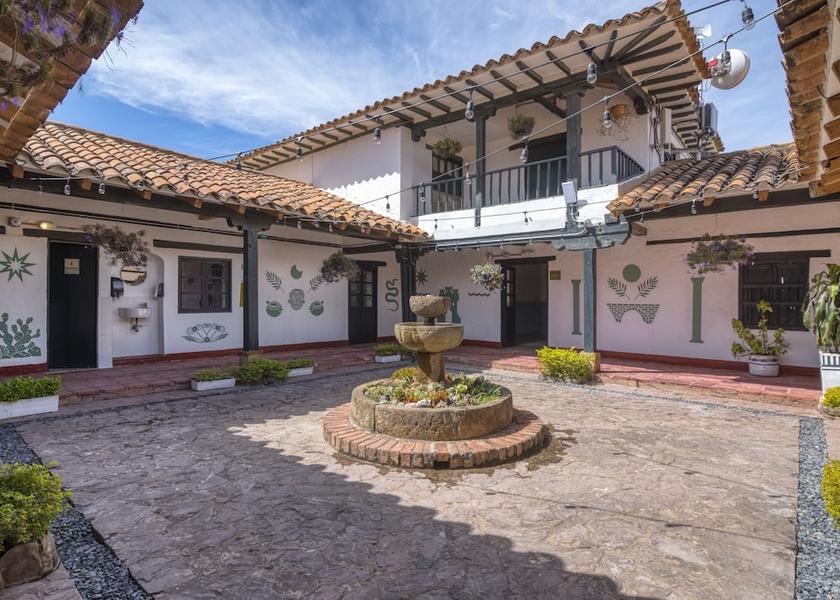 Boyacá Villa de Leyva Courtyard