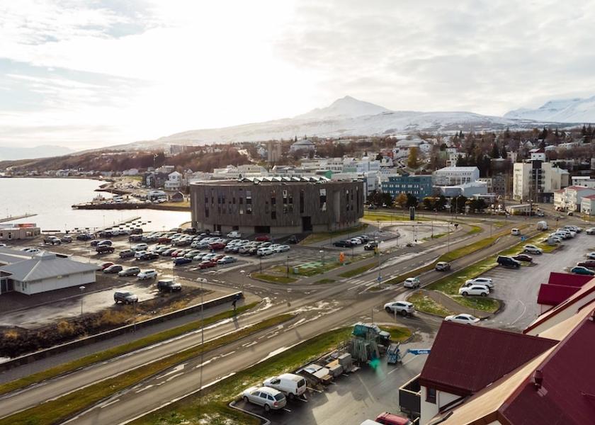 Northeast Region Akureyri View from Property