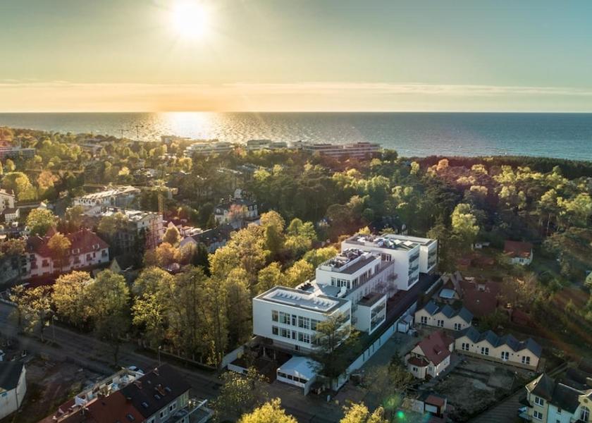 West Pomeranian Voivodeship Mielno Aerial View