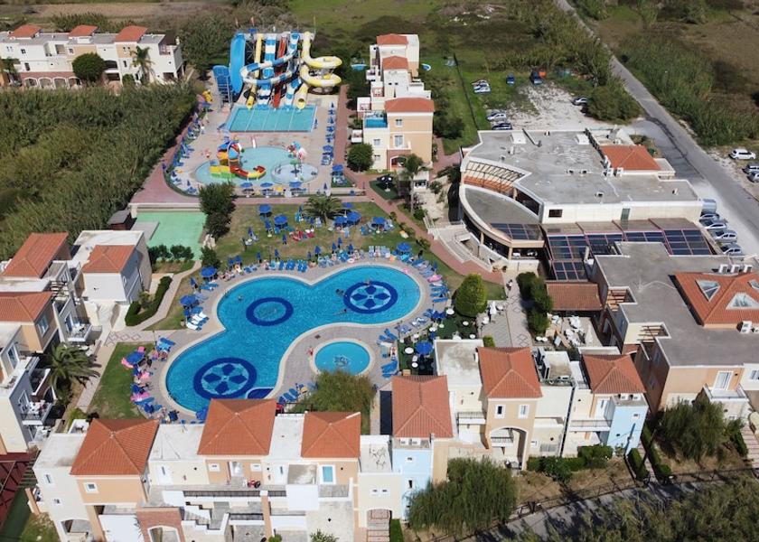 Crete Platanias Aerial view