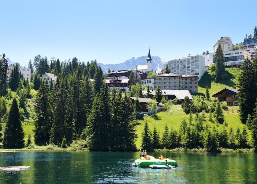 Graubuenden Arosa Lake
