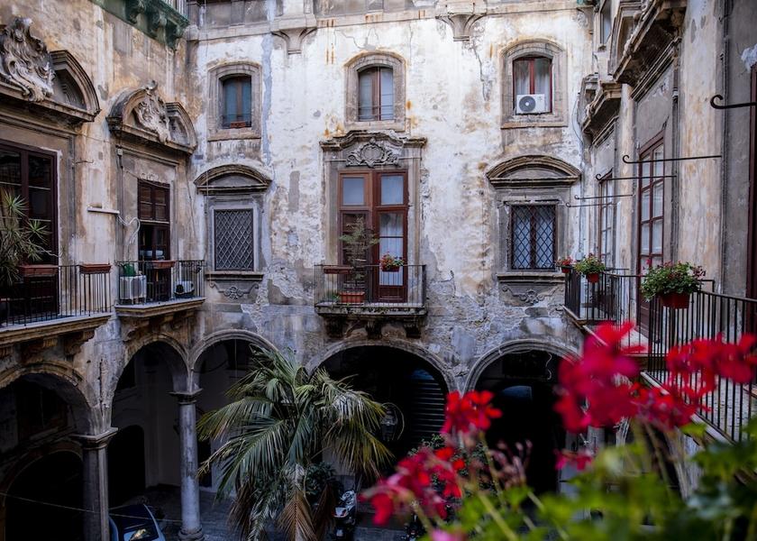 Sicily Palermo Facade