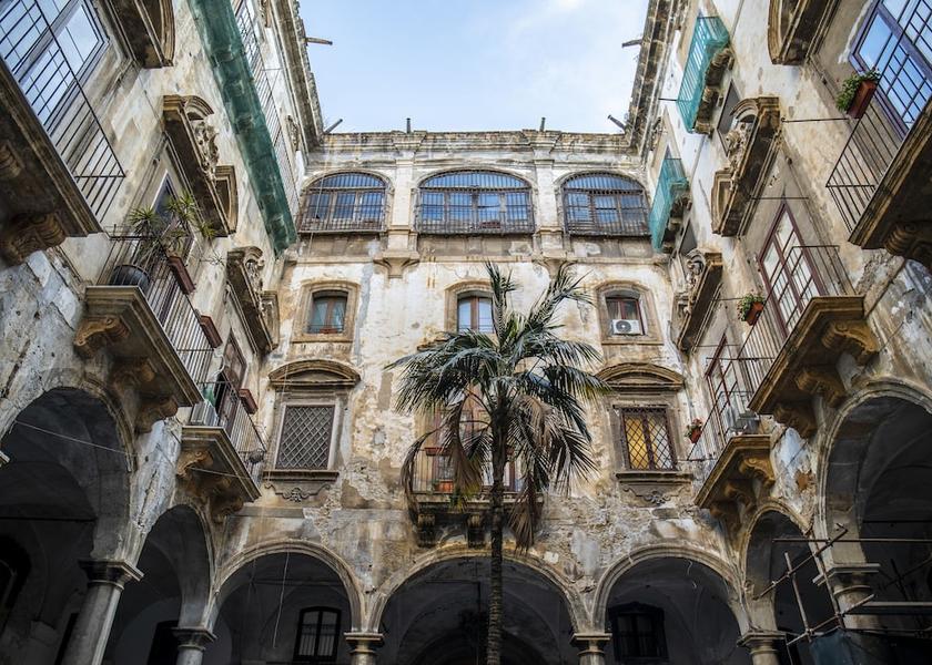 Sicily Palermo Facade