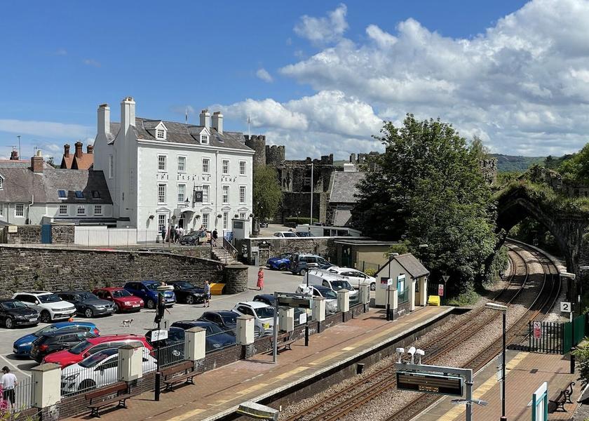 Wales Conwy Facade