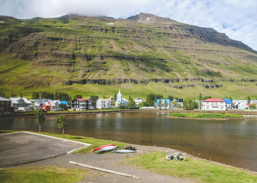 Eastern Region Seydisfjordur Lake view