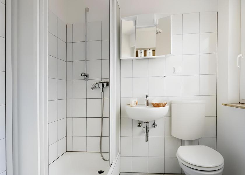 North Rhine-Westphalia Duisburg Standard-Einzelzimmer-Ensuite mit Dusche