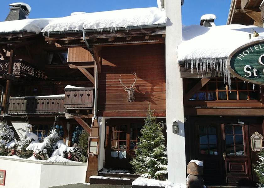 Auvergne-Rhone-Alpes Megeve Exterior Detail