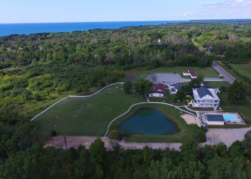 Michigan South Haven View from Property