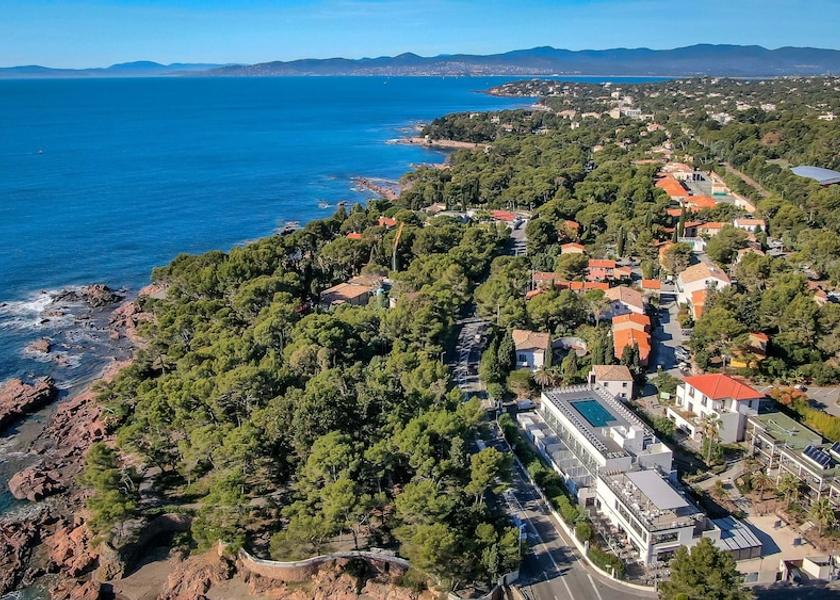 Provence - Alpes - Cote d'Azur Saint-Raphael Aerial View