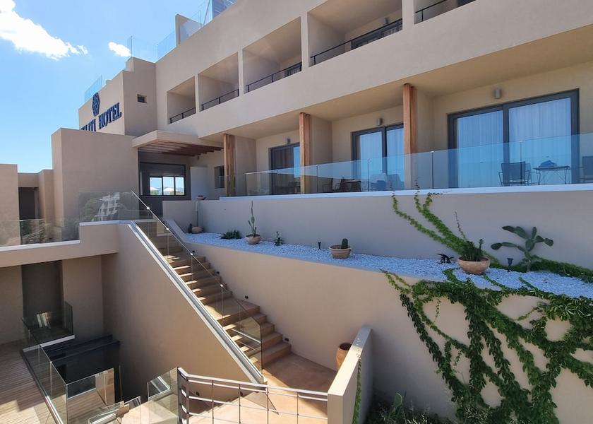 Crete Agios Nikolaos Town Facade