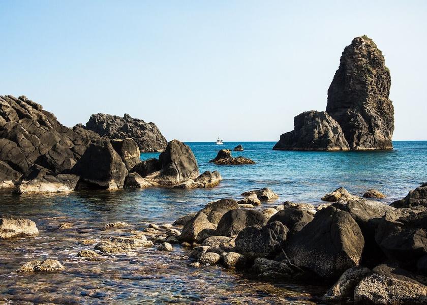 Sicily Aci Castello Exterior Detail