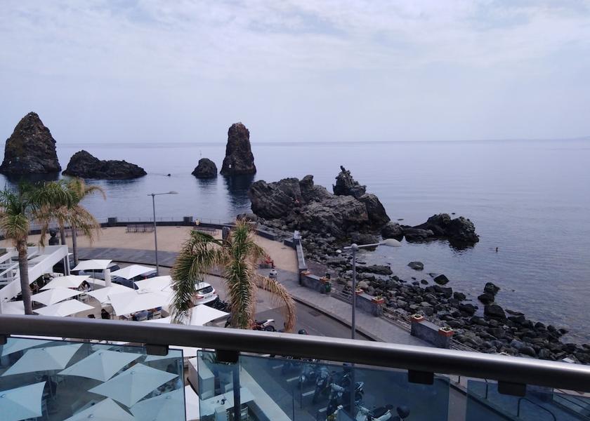 Sicily Aci Castello Exterior Detail