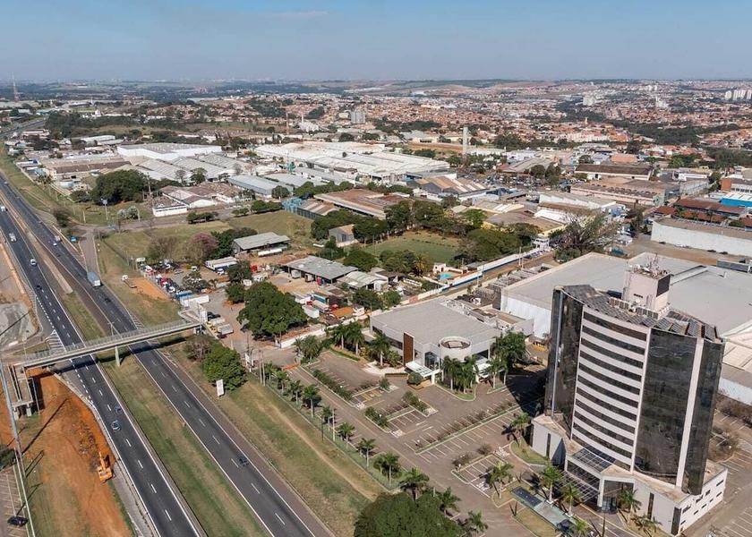 São Paulo State Limeira Aerial View