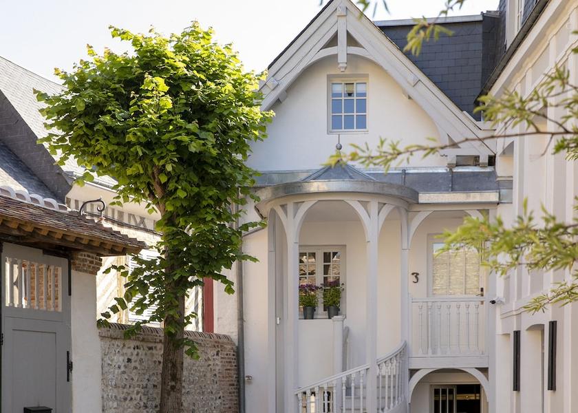 Normandy Honfleur Garden View