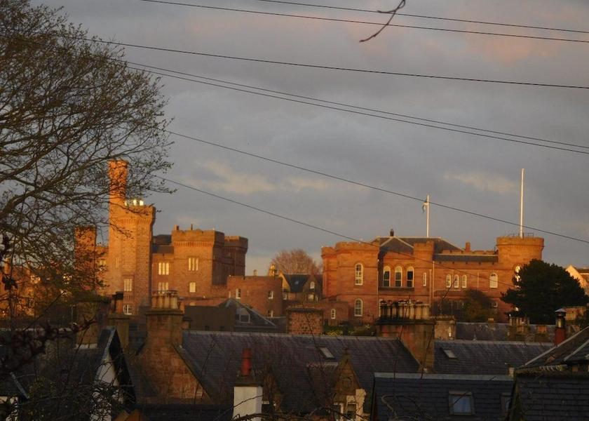 Scotland Inverness City View from Property