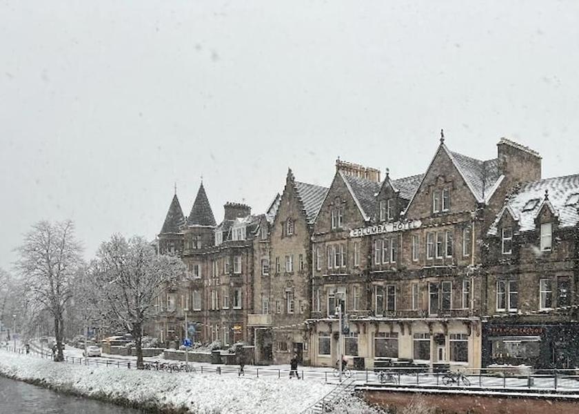 Scotland Inverness City View from Property