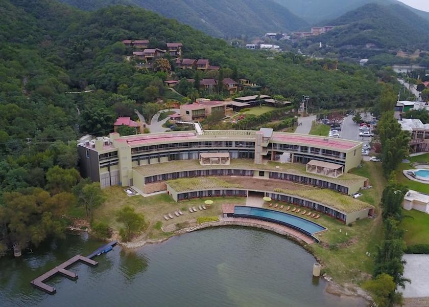 Nuevo León Santiago Aerial view