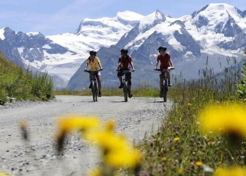 Valais Bagnes Bicycling