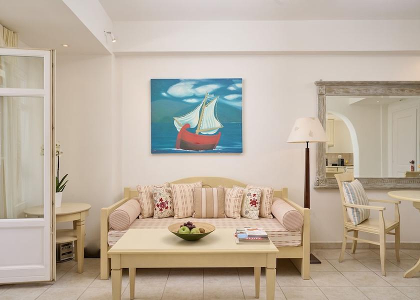 South Aegean Paros Living area