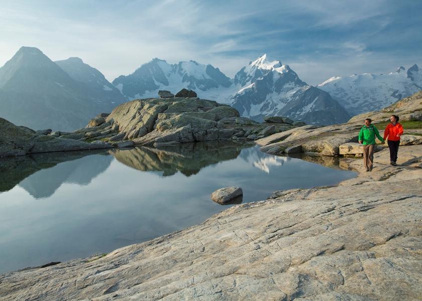 Graubünden St. Moritz Hiking