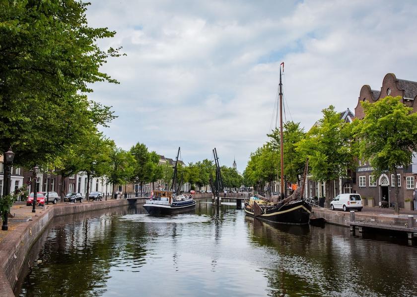 South Holland Schiedam Water view