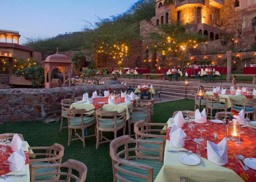 Rajasthan Neemrana Outdoor Wedding Area