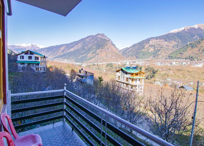 Himachal Pradesh Manali View from Property
