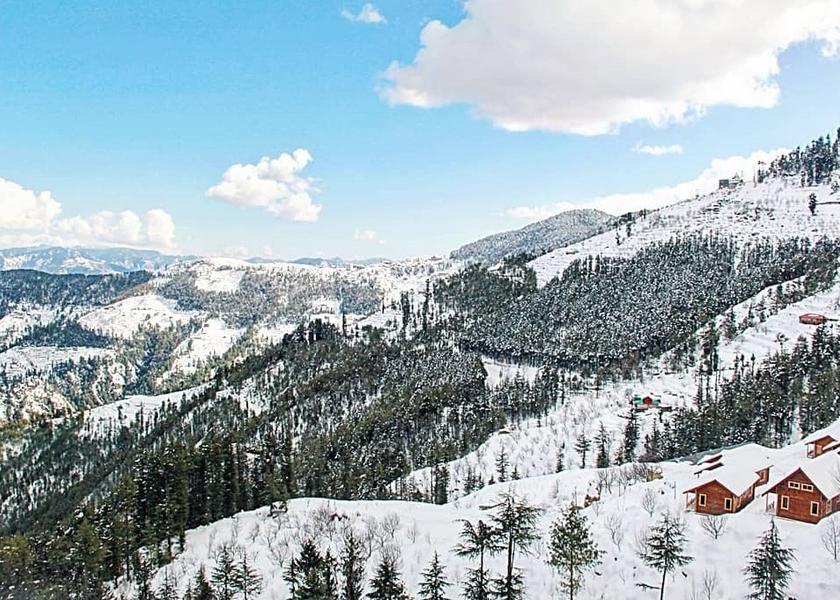 Himachal Pradesh Kufri Hotel View