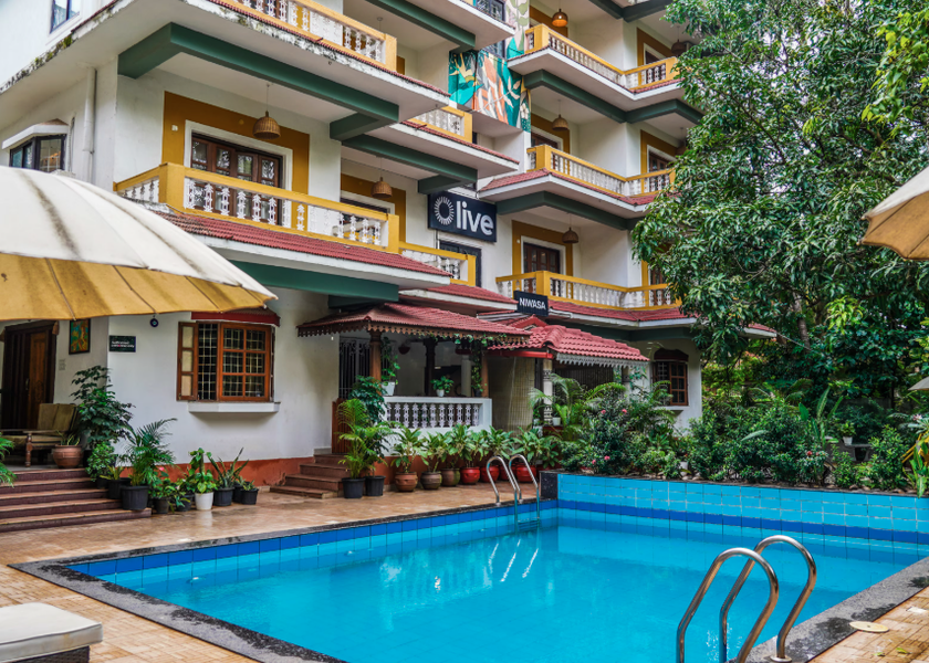 Goa Calangute Hotel Exterior