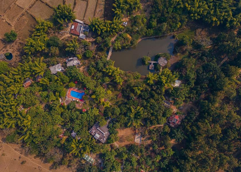 Madhya Pradesh Kanha Hotel View