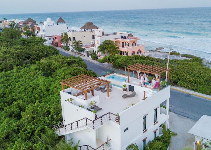 Quintana Roo Isla Mujeres Aerial View