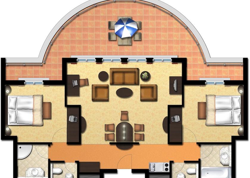 Lower Saxony Adendorf Room layout blue print