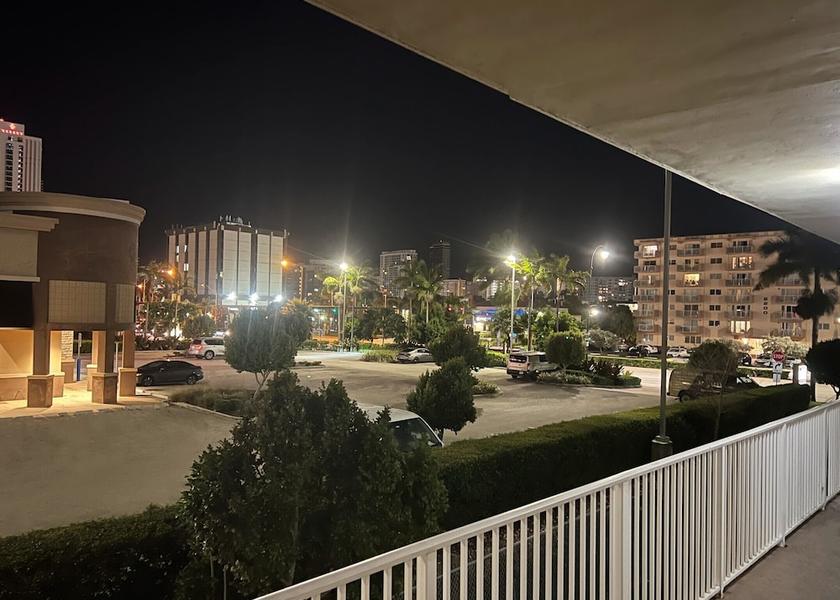 Florida Hallandale Beach City View from Property
