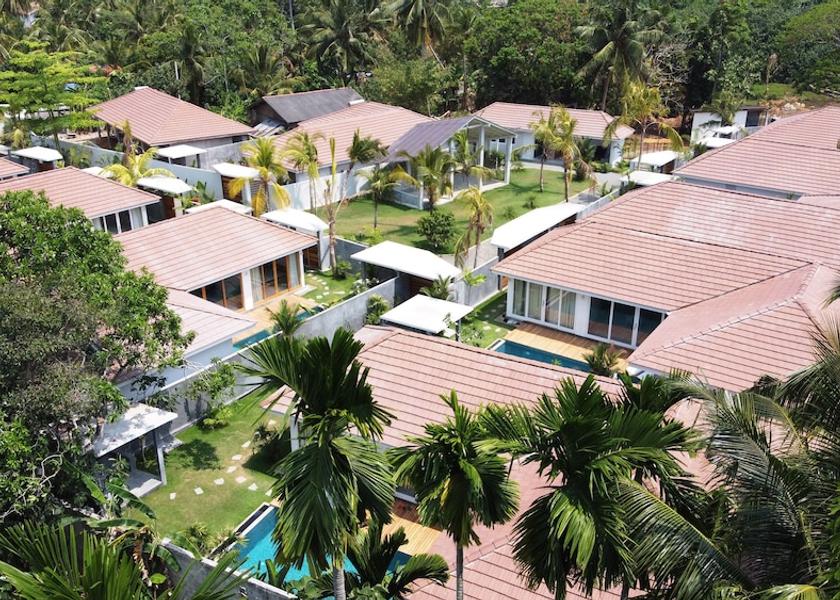 Galle District Ahangama Aerial View