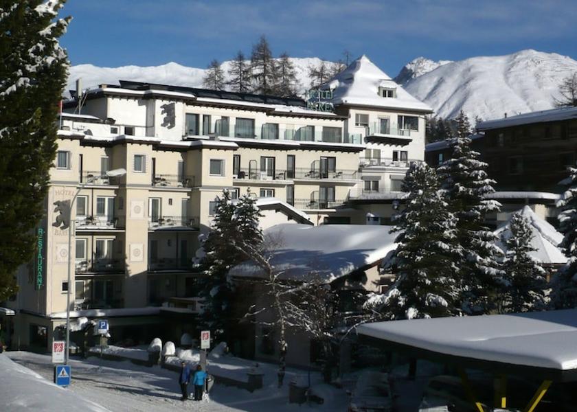 Graubuenden St. Moritz Facade