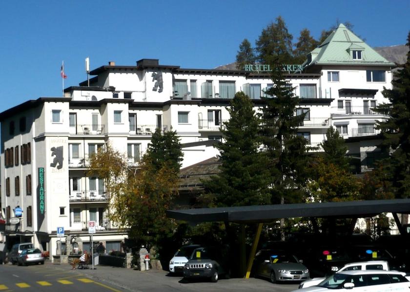 Graubuenden St. Moritz Facade