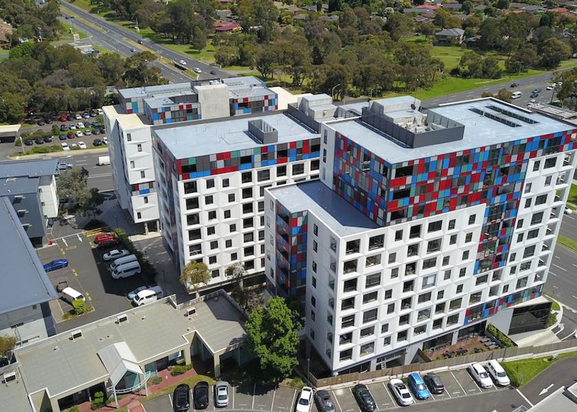 Victoria Melbourne Aerial view