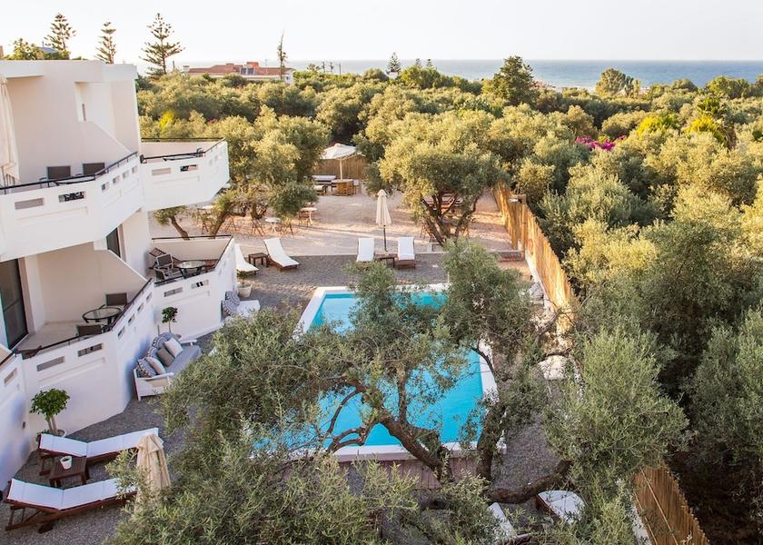 Crete Island Chania Aerial View