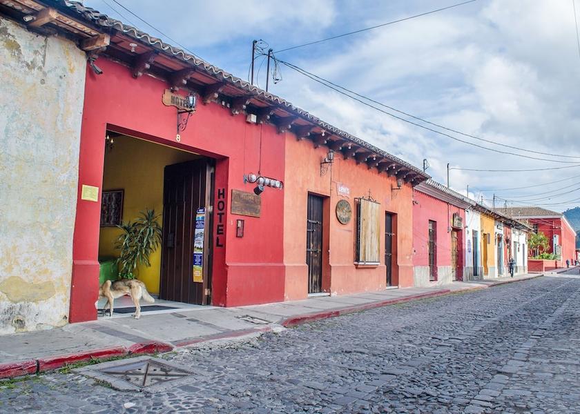 Sacatepéquez Antigua Guatemala Front of property