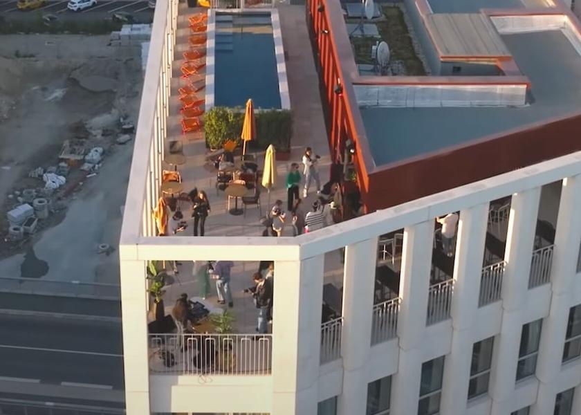 Nouvelle-Aquitaine Bordeaux Rooftop pool
