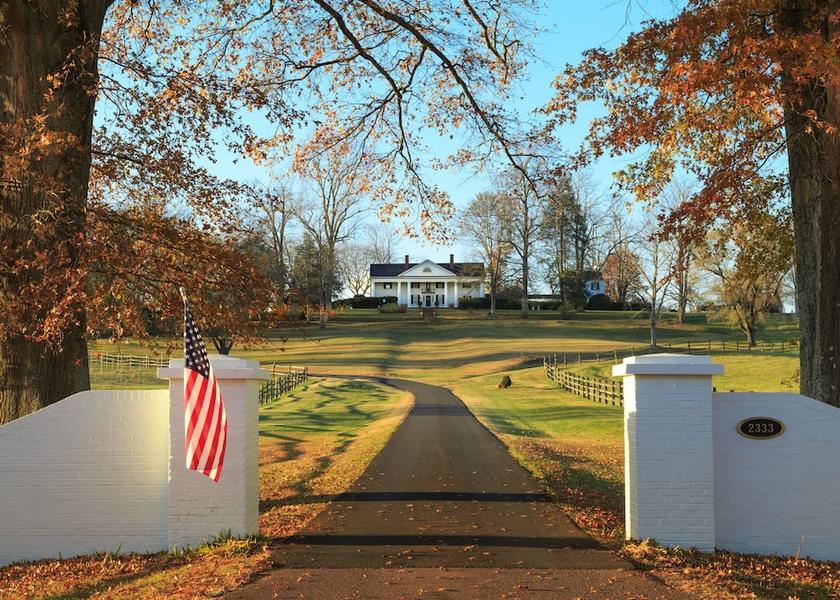 Virginia locust dale Entrance