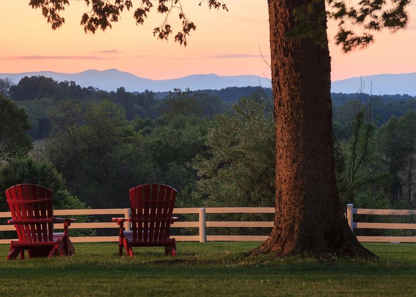 Virginia locust dale View from Property