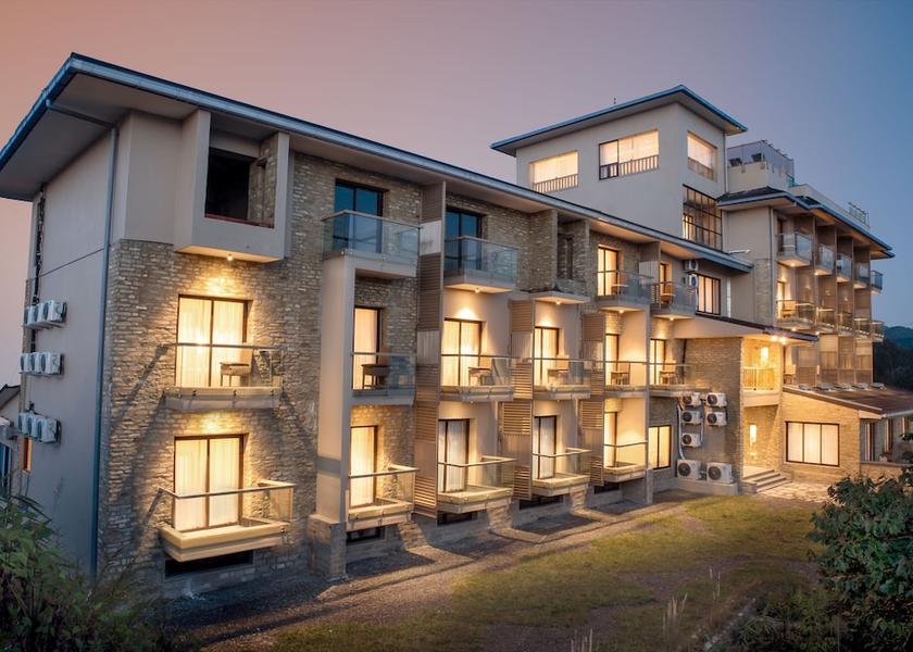 Gandaki Pokhara Front of property - evening/night