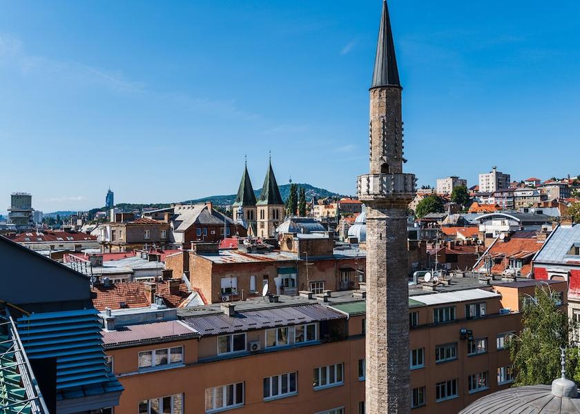 Federation of Bosnia and Herzegovina Sarajevo City view