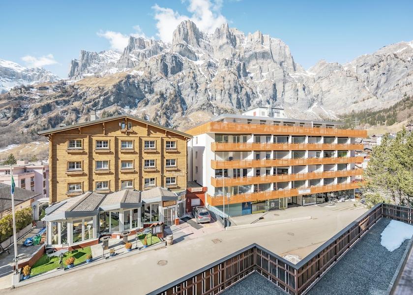 Valais Leukerbad Front of property