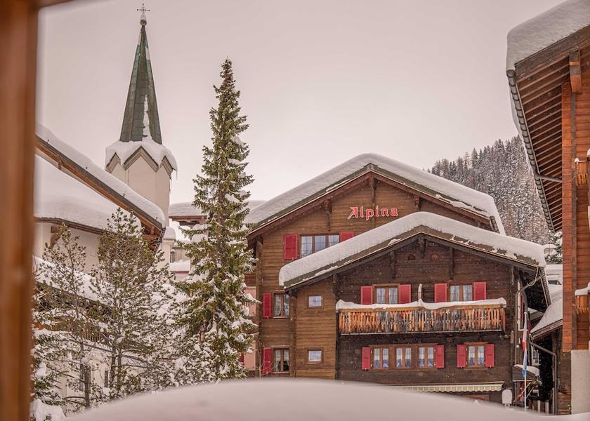 Valais Leukerbad Mountain View