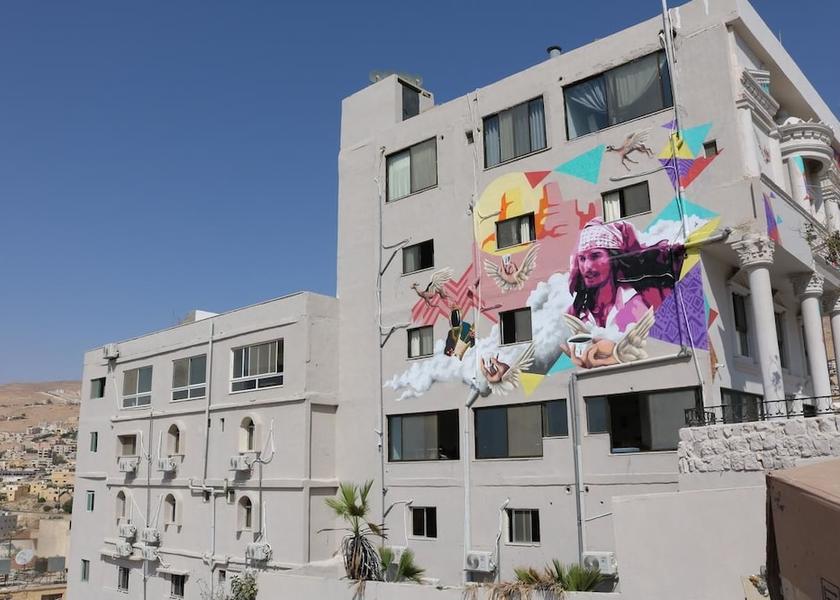 Ma'an Governorate Wadi Musa Exterior detail
