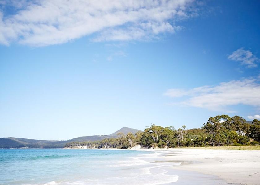 Tasmania Adventure Bay Beach
