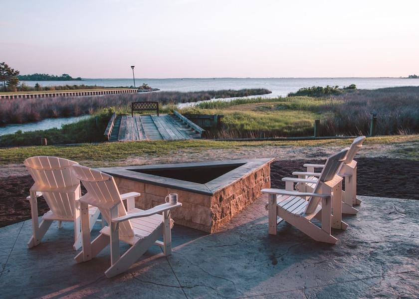 North Carolina Manteo Fireplace